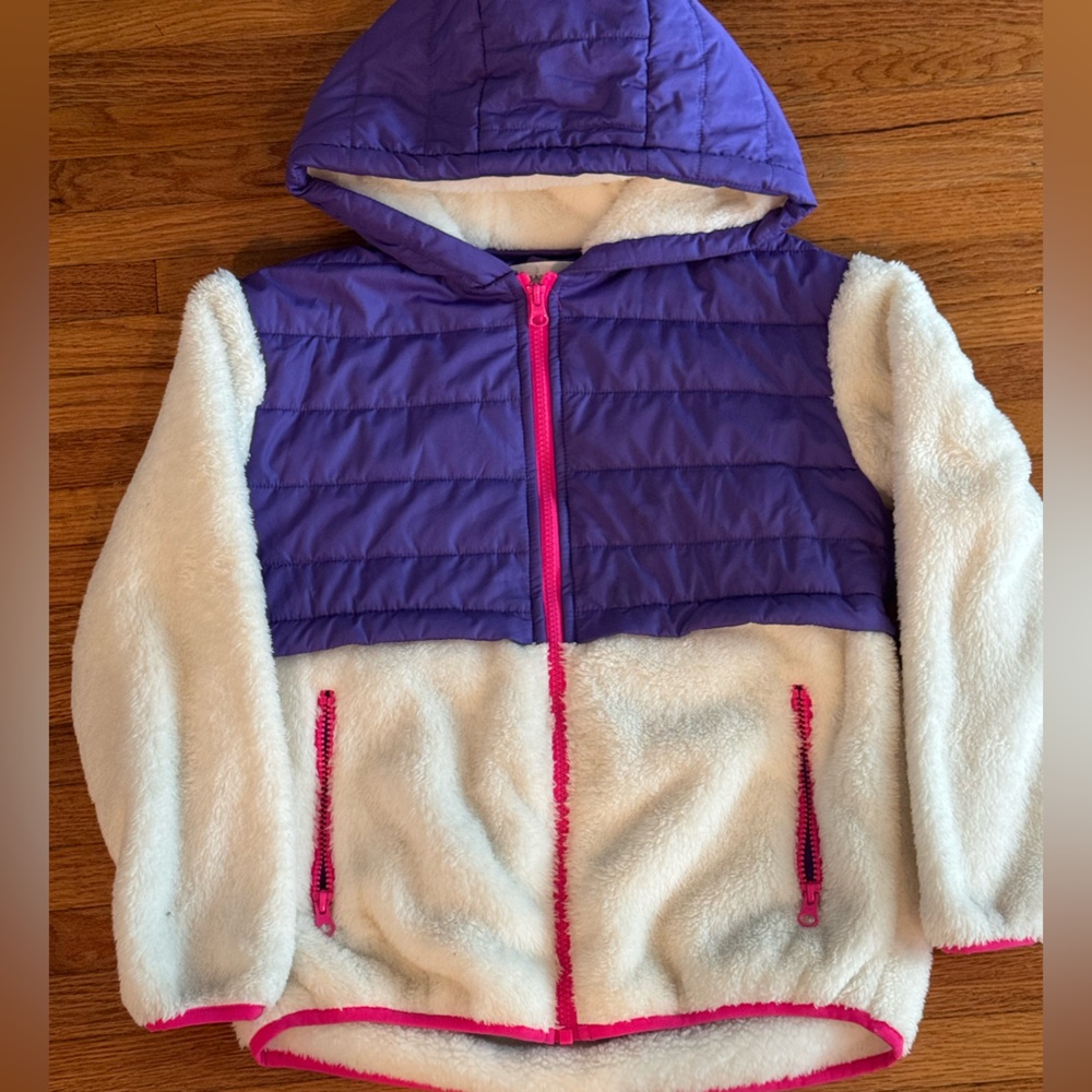 Treasure & Bond Girls Sherpa Jacket